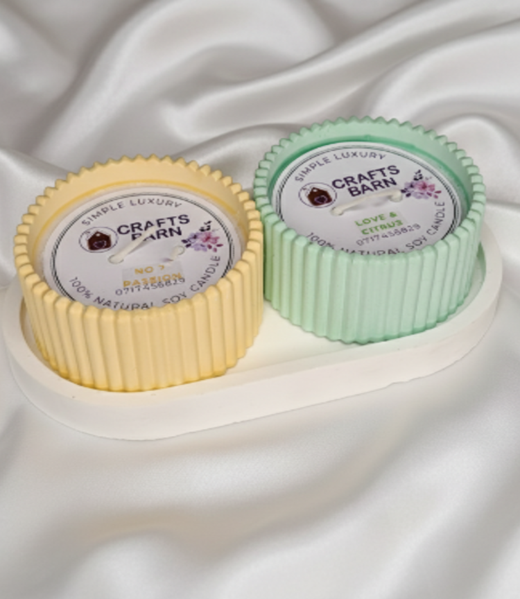 Parsion & Love & Citrus Candle Duo