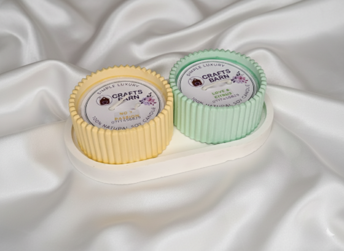 Parsion & Love & Citrus Candle Duo