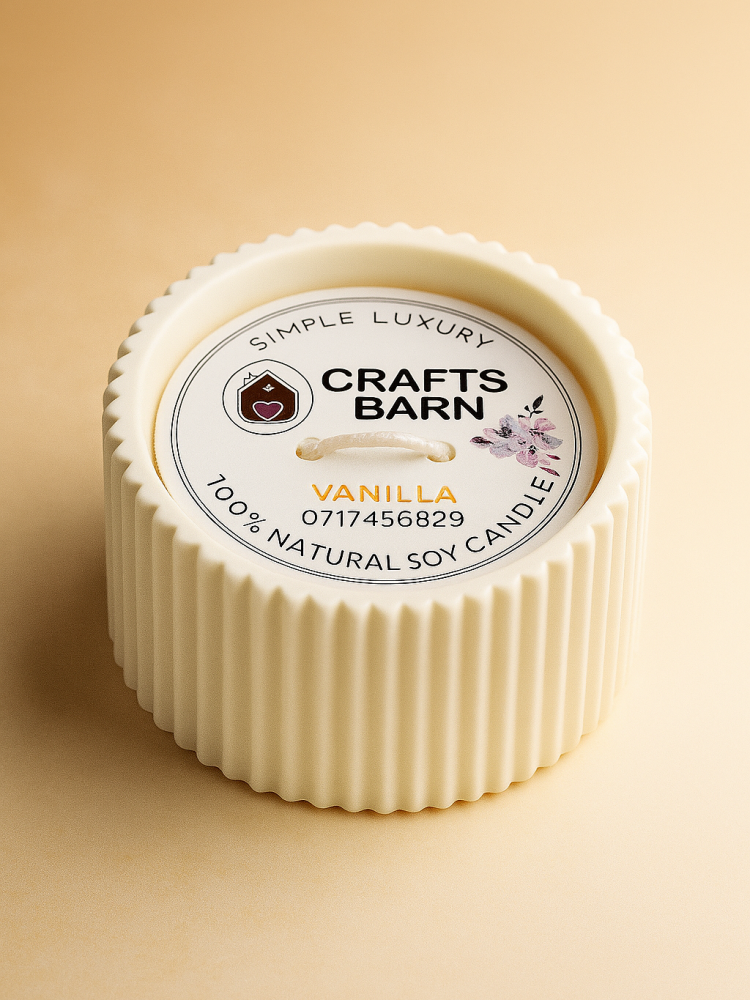 vanilla scented candle